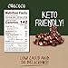 Naturanic Brazilian Dark Chocolate with Crunchy Coconut Chunks - Sugar Free, Keto Friendly, Vegan, All Natural, Organic, Non GMO, Gluten Free - Pack of 2