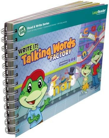 LeapFrog LeapReader Writing Workbook: Write it! Talking Words Factory, Child, Play, Newborn, Game, Toy