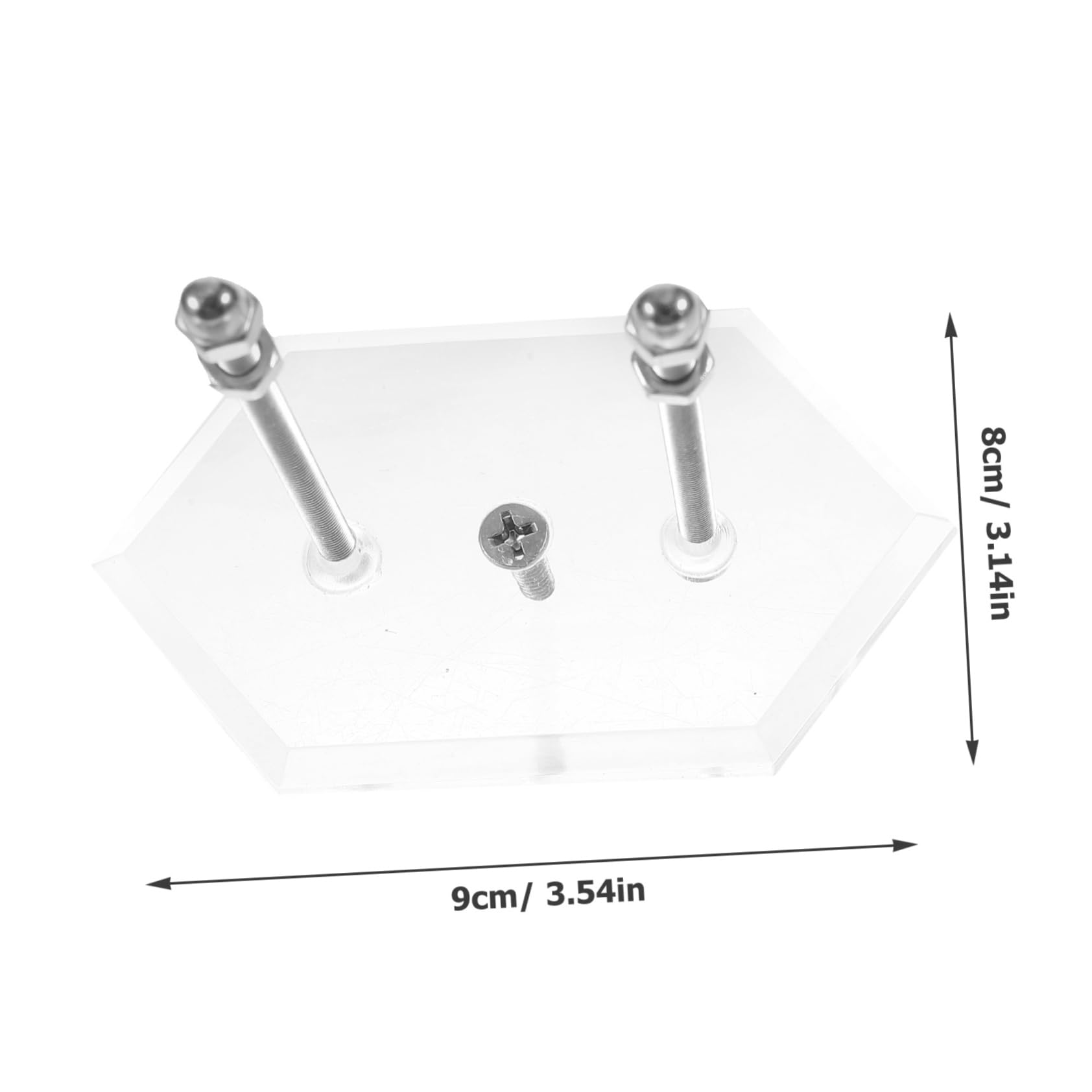 Abaodam Skateboard Storage Wall-Mounted Rack Acrylic Skateboard Hanger Display Rack Snowboard