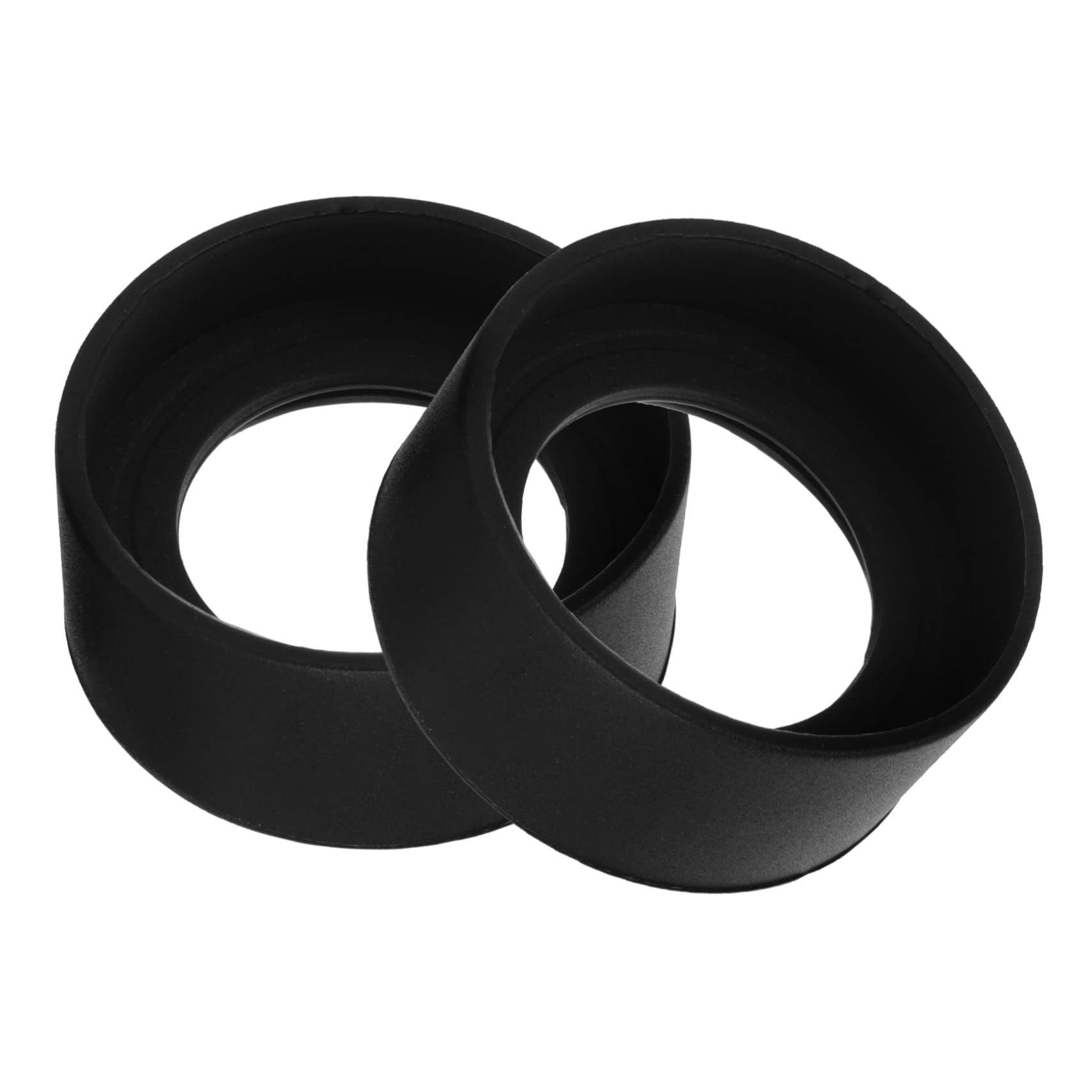 2pcs Microscope Accessory Kit Rubber Eyepiece Covers Lens Protectors Eye Guards for Microscopes