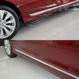 Generic Chrome Body Side Door Moulding Trim Overlay Cover Fit For Honda Accord MK9 2013 2014 2015 2016