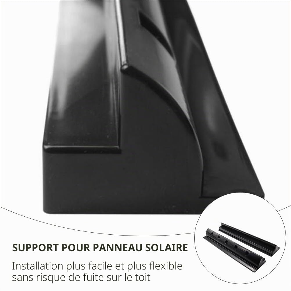 Cabilock Support De Panneau Solaire De Toit Pour Camping-Car Et Bateau Supports De Panneaux Solaires Résistant Aux Uv Étanche Installation Facile 2 Pièces