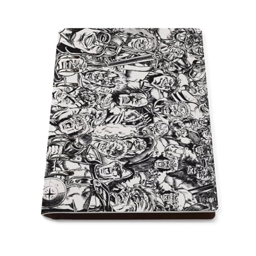 北斗の拳15 メモ帳 PUレザーノート 筆記本 日記帳 文房用具 オフィス用品 90枚紙 卒業記念品 ビジネス 学生用 プレゼント