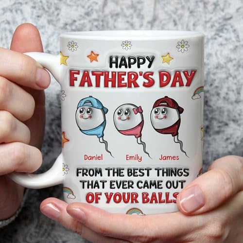Taza clásica para papá Cerámica 11 onzas miniatura 3