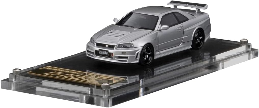 ＊新作＊ ignition model 1/64 ニスモ R34 GT-R Z-tune Silver 完成品 IG2936