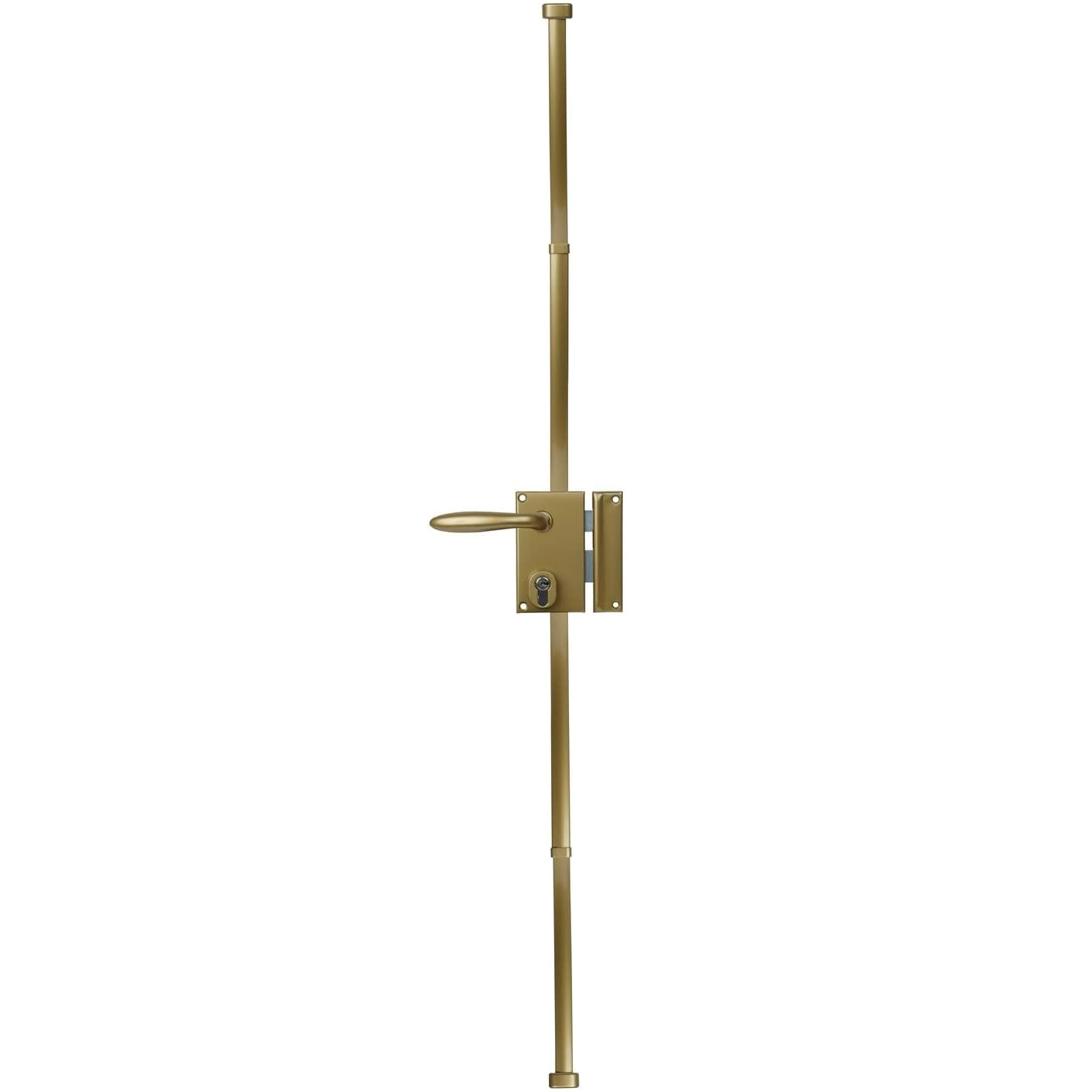 BRICARD Serrure en applique multipoints A2P* Astral 74253C, débrayable, doré, sens droit, fournie avec 5 clés