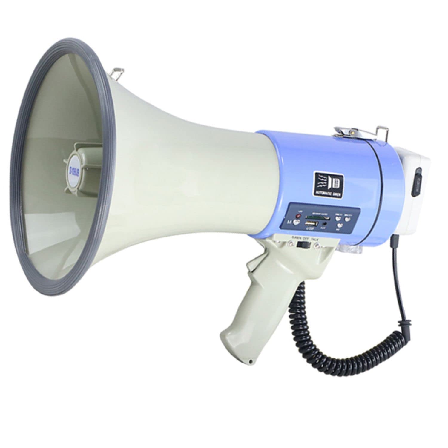 Gadget Wagon 50W Rechargeable Megaphone with siren Speaker Plastic DC12V Powerful Handy Distance: 800 Meters (B08D38B6KJ) Amazon Price History, Amazon Price Tracker