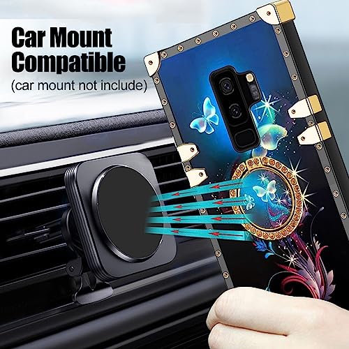 Image of for Samsung Galaxy S9 Plus Phone Case with Ring Stand Shockproof Protection Cover