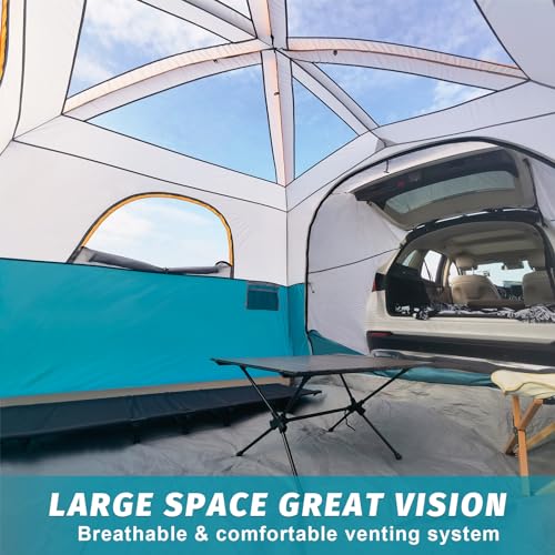 Image of UNP SUV Tents for Camping 6 Person Car Camping Tailgate Tent for Outdoor