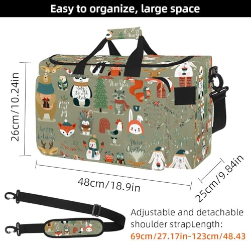 Sac de sport avec organiseur intégré 30 L pour un rangement optimal