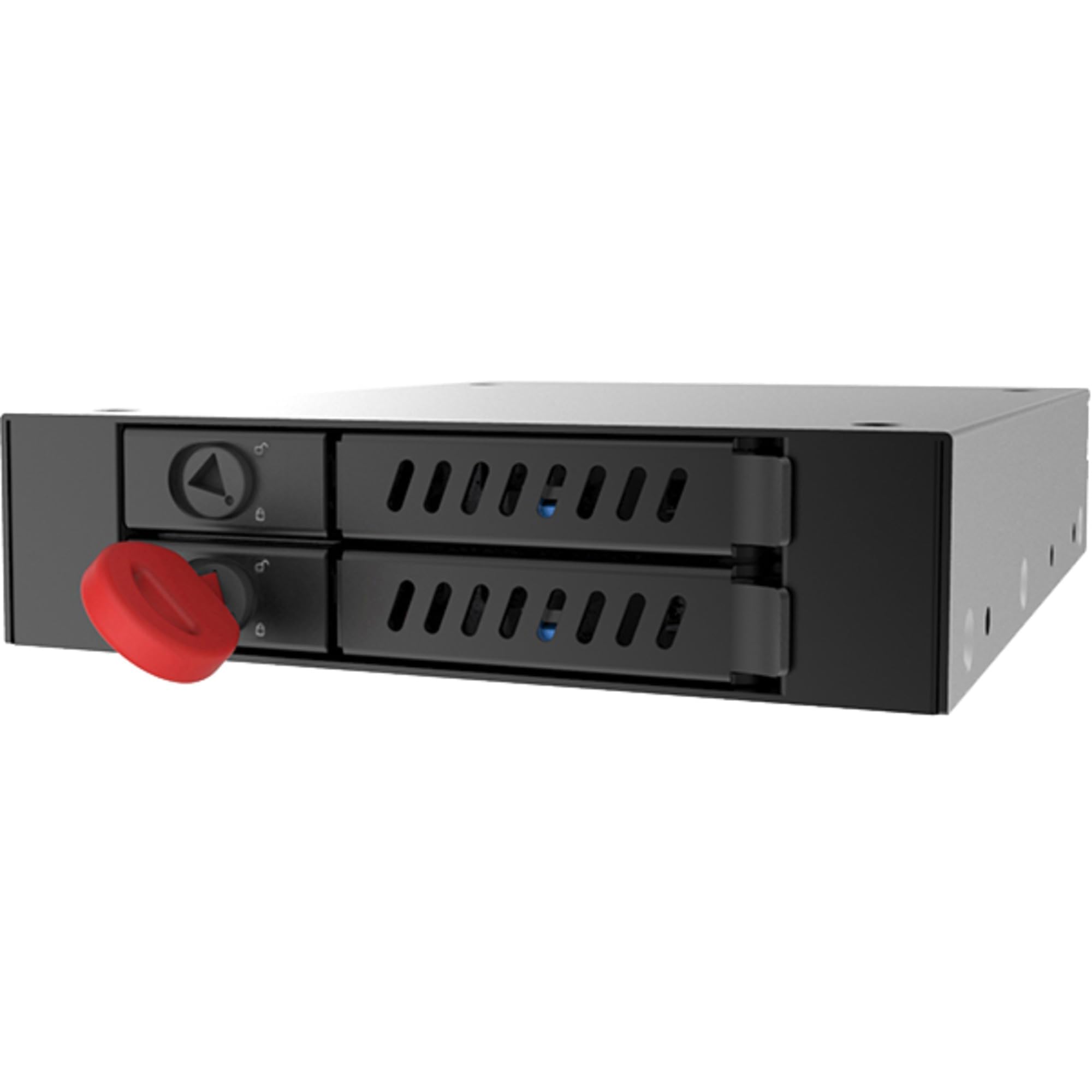 Chieftec cmr-225 Imprimé de Disque Dur/SSD 2.5 "Noir Boite de Rangement – Disque Dur en réseau (2.5, SATA, Serial ATA II, série ATA III, 9.5 mm, sATA, Imprimé de Disque Dur/SSD, Noir)