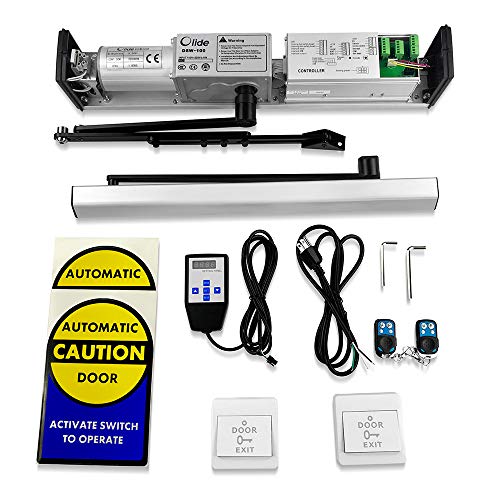 Olide DSW120 Handicap Door Opener for Disabilities,ADA Swing Door Operator Low Energy
