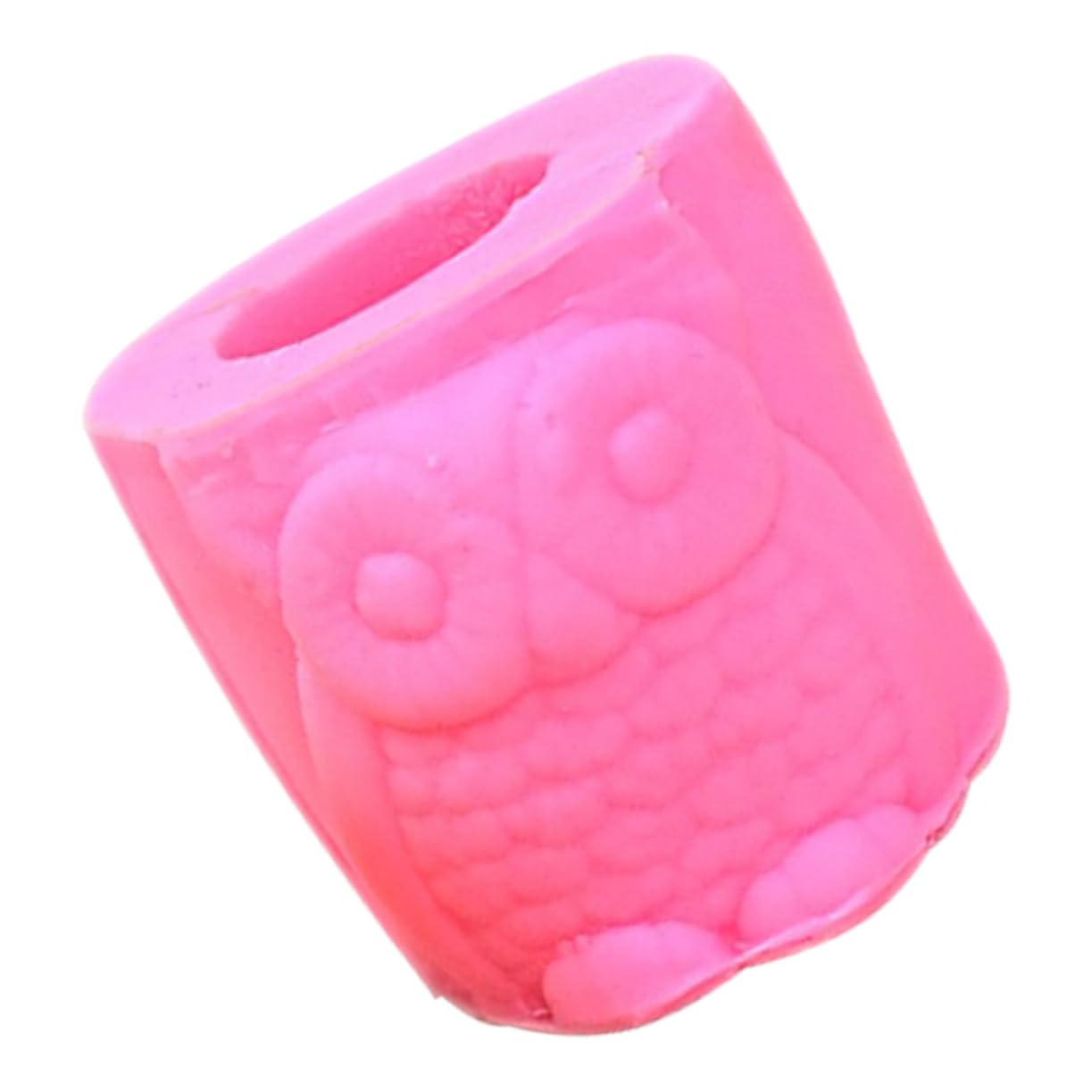 FONDOTIN Owl Flower Pot Silicone Mold for Crafts Sturdy and Flexible Silicone for Concrete Epoxy Resin Clay and Plaster Reusable Decorative Planter with Intricate Details