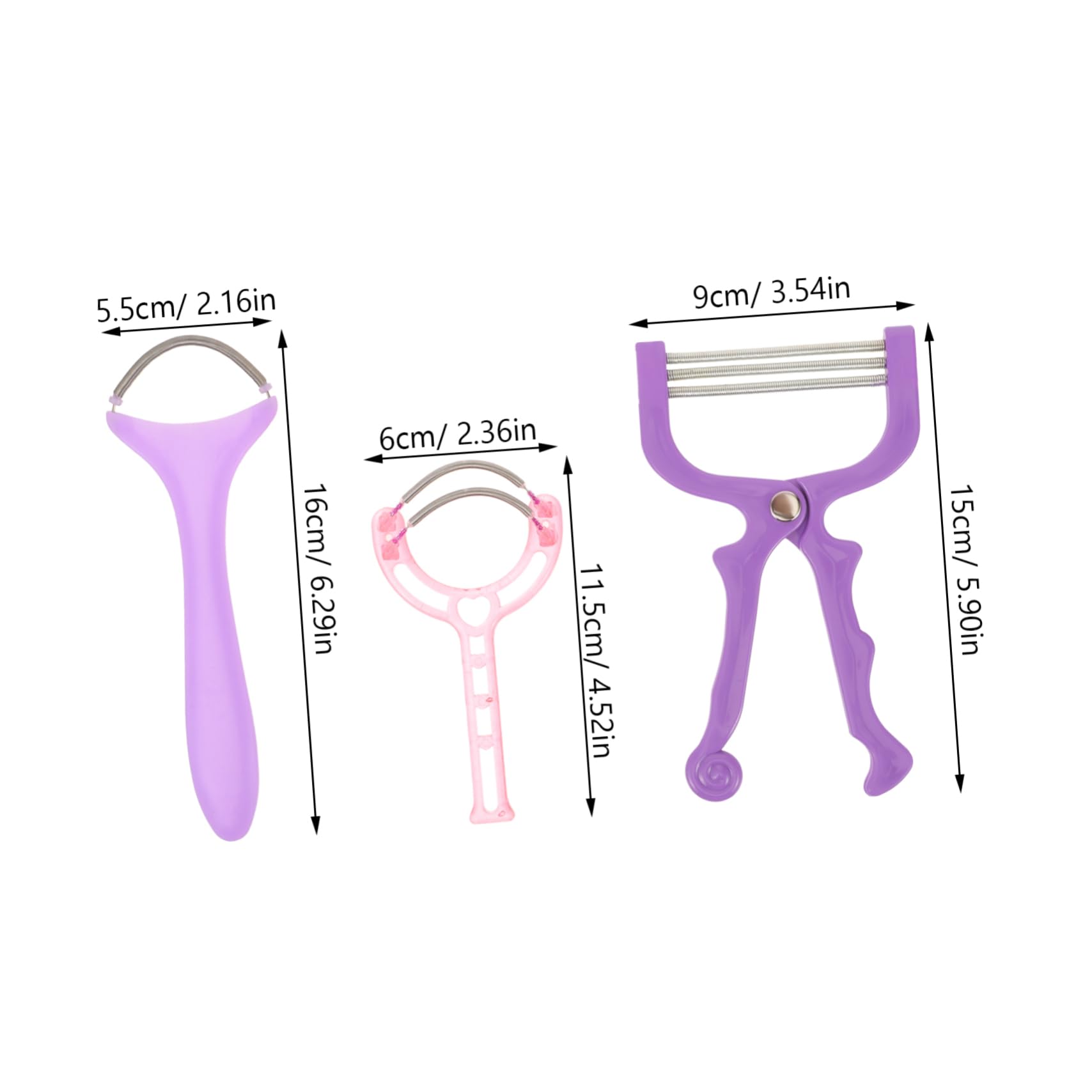 BESTYASH Facial Hair Remover Epilators Hair Removal for Women Spring Remover Portable Facial Epilator Women Random Color