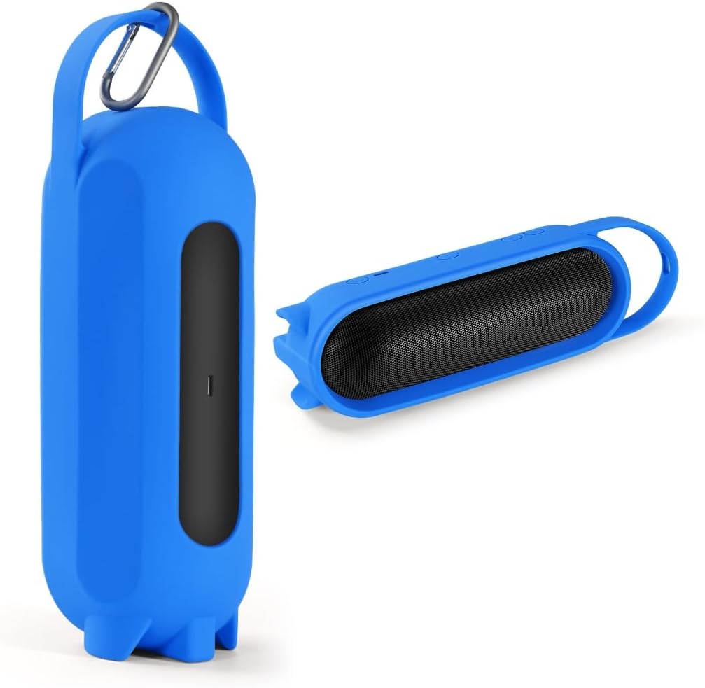Small Speaker Protections Silicone Case, Resilient Against Shocks and Scratches for Speakers Protective Case
