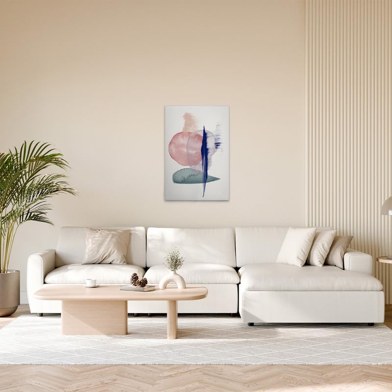 Impression sur toile abstraite multicolore A.S. Création DD132281 60x90 cm