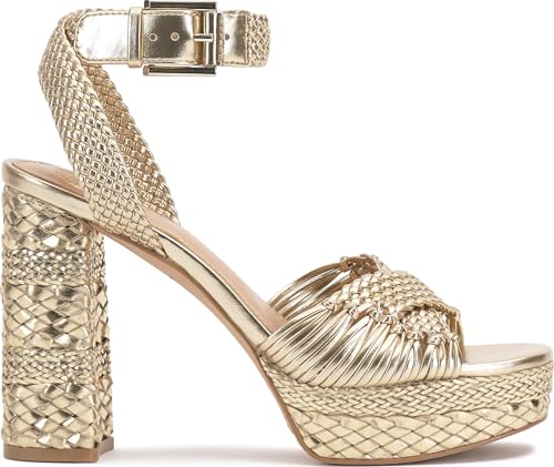 Image of Vince Camuto Pessa Woven Platform Sandals