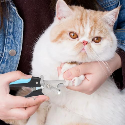 KABUDA 2 Pack Pet Nail Trimmer Clipper Set with 2 Nail Files, Dog Nail Clippers for Small, Large & Medium Dogs Cats Pet Toenail Clippers with Nail Files - Thumbnail 7