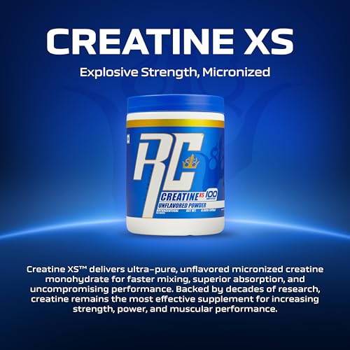 Image of Ronnie Coleman Signature Series Creatine XS, Unflavoured (100 Servings, 300g / 0.66lbs)