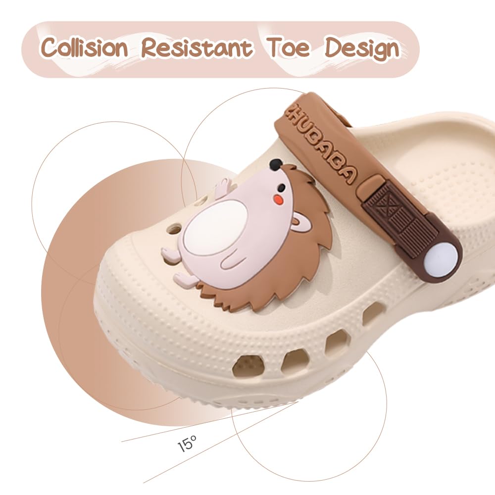 Mules Sabots Enfant Dinosaure Sandales de Plage Été pour Fille Garçon Clogs