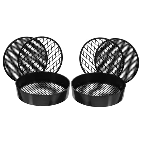 Genérico 2 Juegos De Laboratorio Los Juegan a La Cocina Cubo para Tapa Juguetes De Tallo De Arena Mesa De Agua para Juguetes Arte De Arena Frío Black Abs