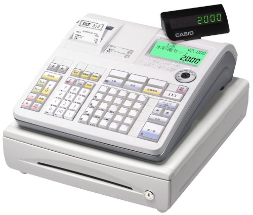 Amazon | カシオ レジスター 25部門 ネットレジ 小型ドロア 分離型 NM  