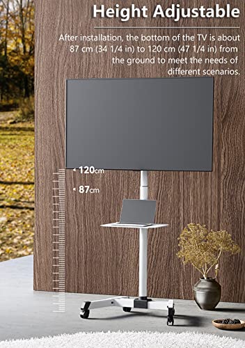 Soporte móvil para TV de 32 a 55 pulgadas ajustable miniatura 3