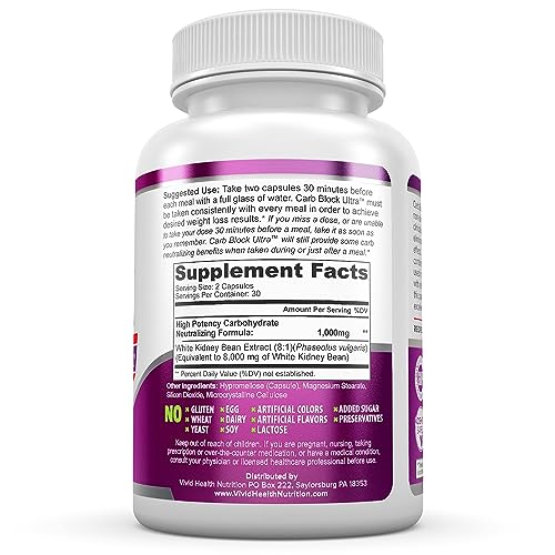 Carb Block Ultra Vegan Pills