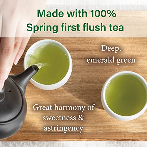 Té verde premium Fukamushicha Sencha 2.5g x 50 saquitos miniatura 2