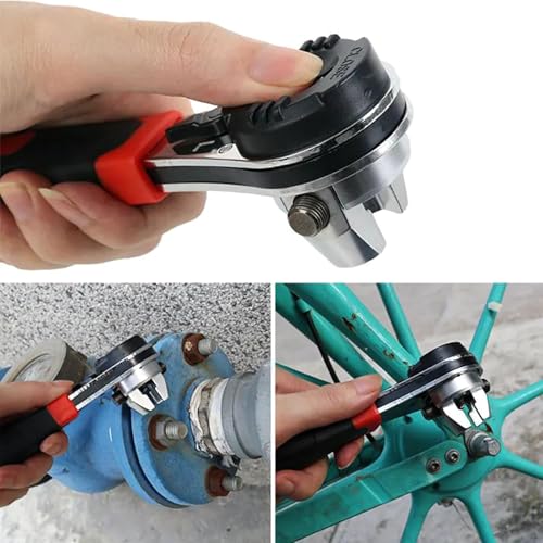 Clé à cliquet réglable 6-22 mm pour débloquer les vis difficiles