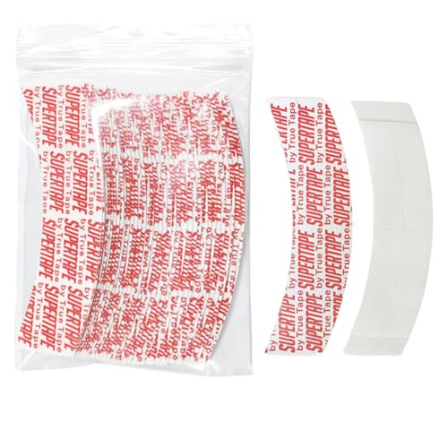 VASANA 36Pcs Double Sided Clear Lace Front Wig Tapes Invisible Waterproof Adhesive Toupee Tape Strips Strong Hold Strip for Fixing Wigs Hairpiece and Hair Extension
