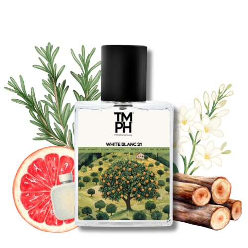Image of TMPerfumehouse White Blanc 21 EDP for Men | Fresh, Citrusy & Long Lasting Perfume Spray | Aromatic, Woody & Citrusy Fragrance | Luxury Gift for Him | TMPH | 50ml