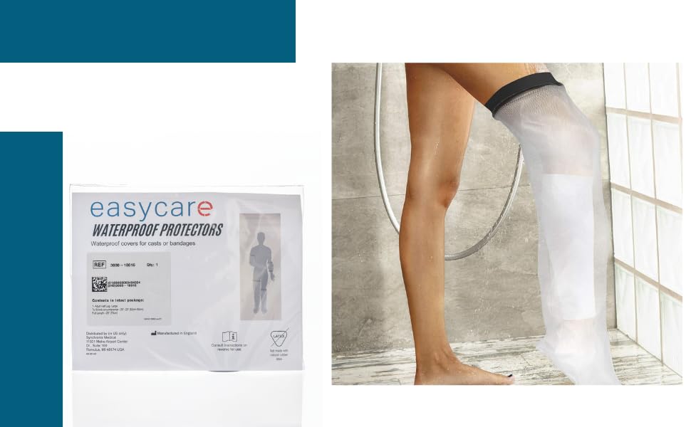 Miniatura 3 de Funda impermeable para patas de ducha, protector reutilizable para piernas de adultos y niños, fundas fundidas para piernas de ducha, bolsa de