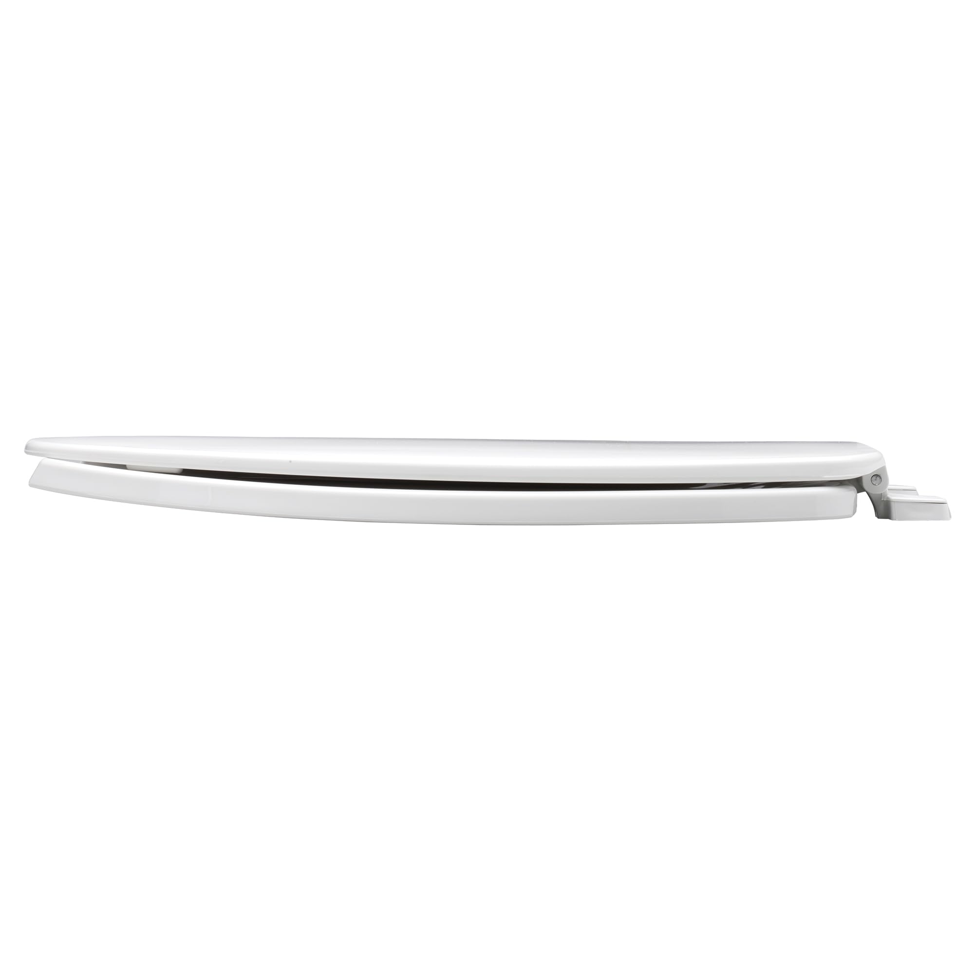 Bemis 175000 Economy Lunette WC allongée en plastique avec couvercle Blanc