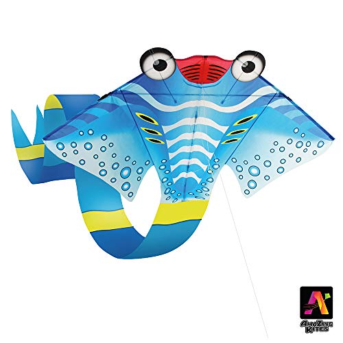 AmaZing Kites 2D Nylon Manta Ray Kite - 210" Tall