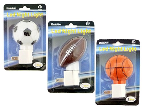 Led Night Light 4 Assorted Design Blister Case of 96
