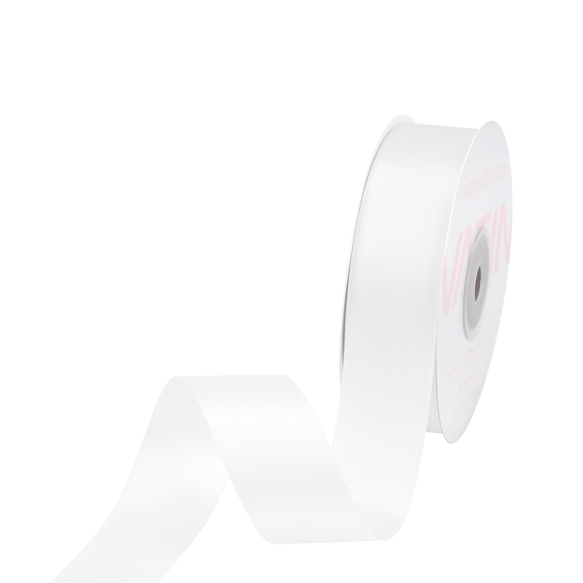 VATIN 100mm Wide Double Faced Polyester Deep Navy Blue Satin Ribbon- 4.5 Metre/Spool, Perfect for Chair Sash, Making Bow, Sewing and Wedding Bouquet — view 60