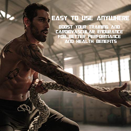 Vivitory Gym Fitness Training Climbing Ropes, Workout Gym Climbing Rope, Home Training and Fitness Workouts,1.5'' in Diameter, Available 10, 15, 25, 30 Ft (15 ft) - Thumbnail 5