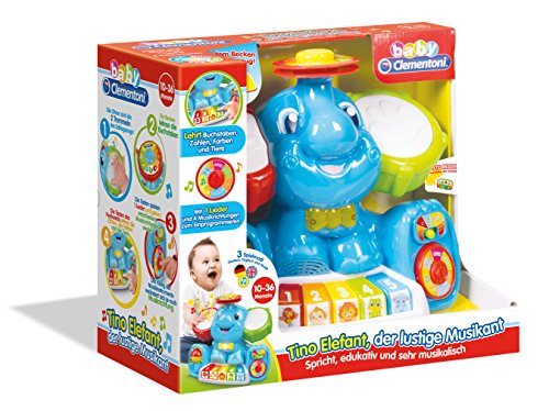 Preisvergleich Produktbild Clementoni 59028.5 Tino Elefant, Der Lustige Musikant