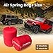 MILLISEC Rear Air Spring Bags Suspension Kit Compatible with 2018 2019 2020 2021 2022 2023 2024 Je-ep Wrangler JL Car Air Springs OEM Replaces# 60829