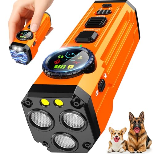 fihuxoz Dog Bark Deterrent Devices,Upgraded Smart Display Anti Barking Device ...