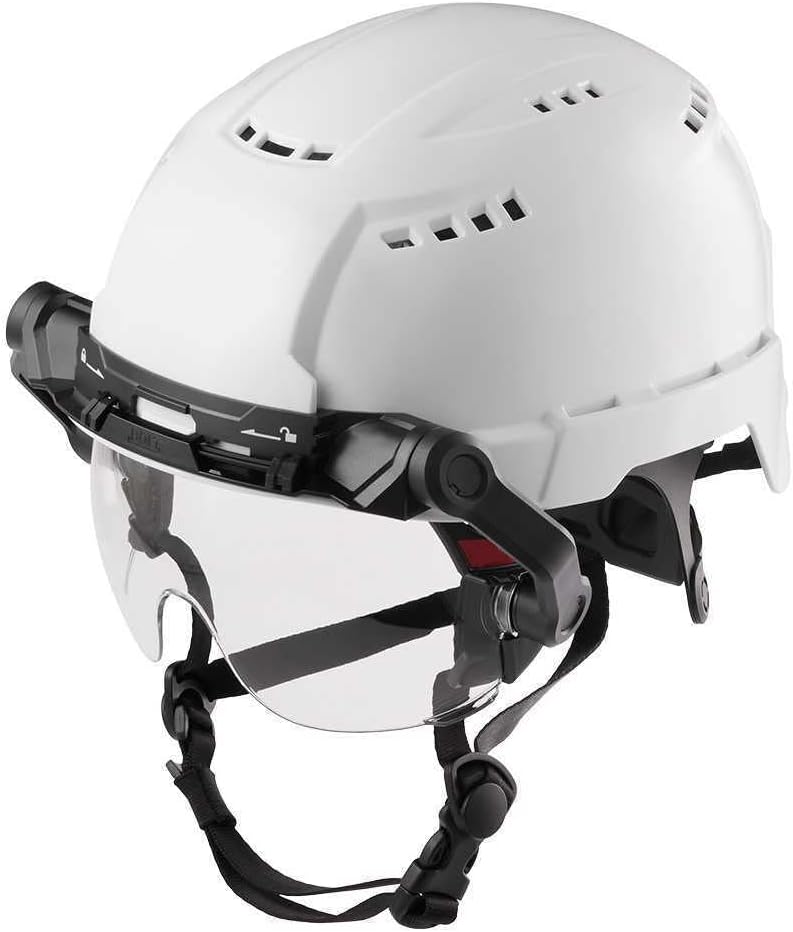 48-73-1410 Compatible with Milwaukee BOLT Eye Visor - Clear Dual Coat Lens for Hard Hat/Helmet