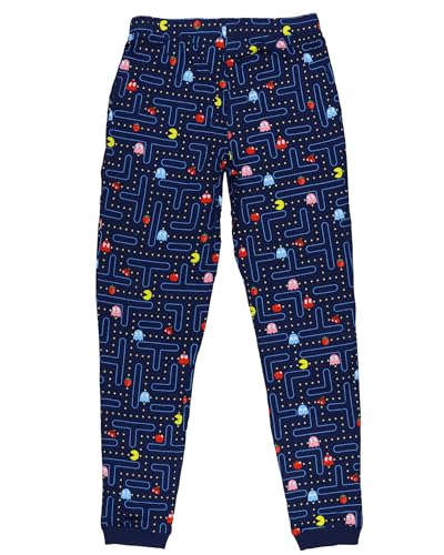 Pac-Man Pajama Pants Mens Blinky Inky Pinky Game Character PJ Joggers4
