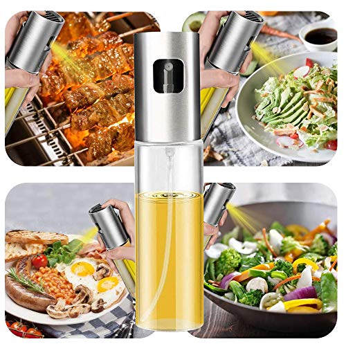 Oil Sprayer for Cooking, Olive Oil Sprayer Mister, 105ml Olive Oil Spray Bottle, Olive Oil Spray for Salad, BBQ, Kitchen… - Image 5