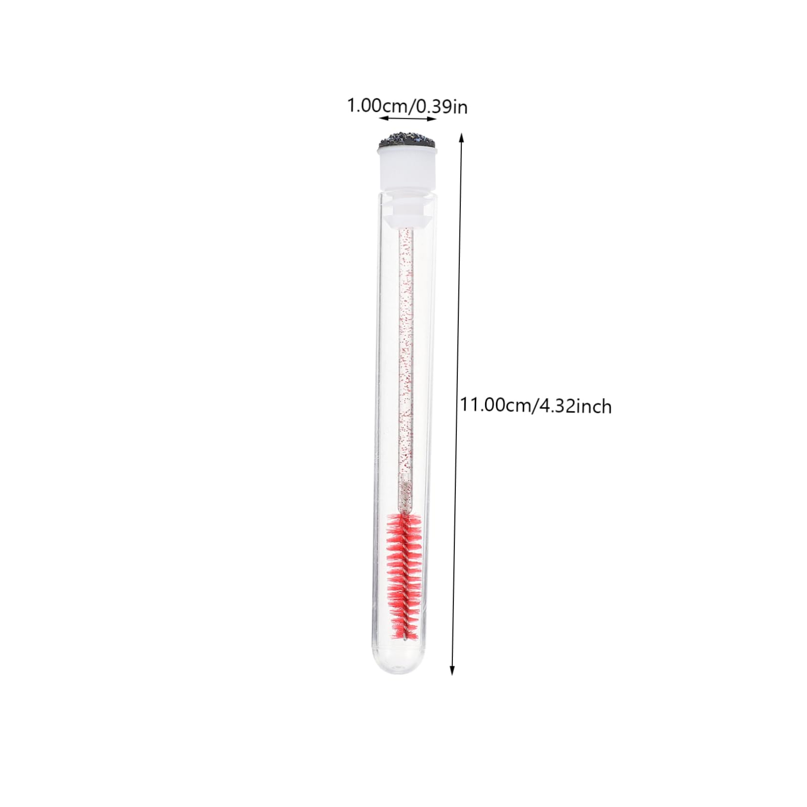 IWOWHERO Beauty Eyelash Tool 10pcs Eyelash Brush Tube Compact and Easy to Carry for Travel Random