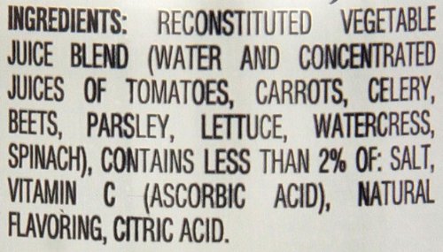 V8 Vegetable Juice, 11.5 Oz, Pack of 28