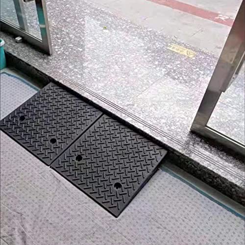 Rampa para bordillo de caucho con tornillos de expansión miniatura 6