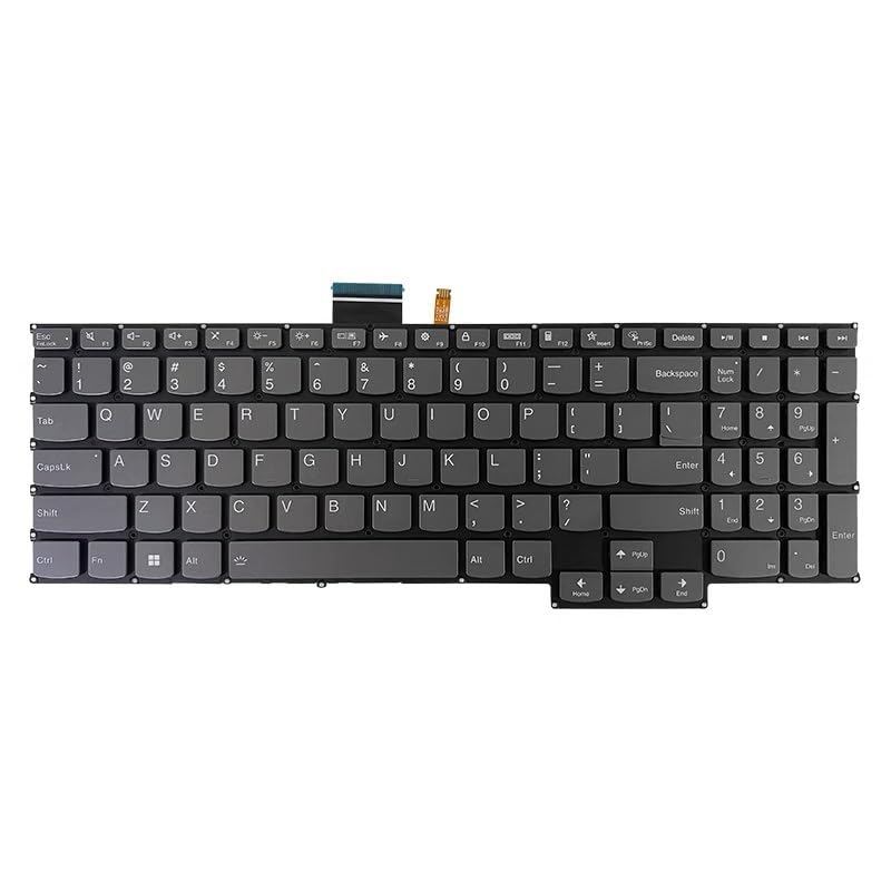 Clavier rétroéclairé pour ThinkBook 16 G5+ avec nappe de connexion Ara IAP IRH - 2