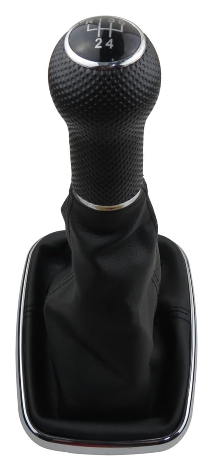 Jsrvqkms 5 Speed Car Gear Knob For Vw For Golf 4 Mk4 For Bora For Jetta Gti R32 Car 5 6 Speed Gear Shift Knob Gaiter Boot(5 Speed)
