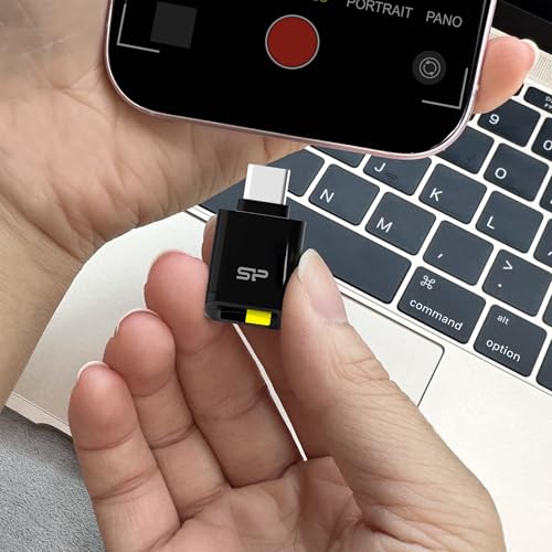 Image of Silicon Power USB Type-C MicroSD Card Reader C200 SPU3CTMREDC2000K
